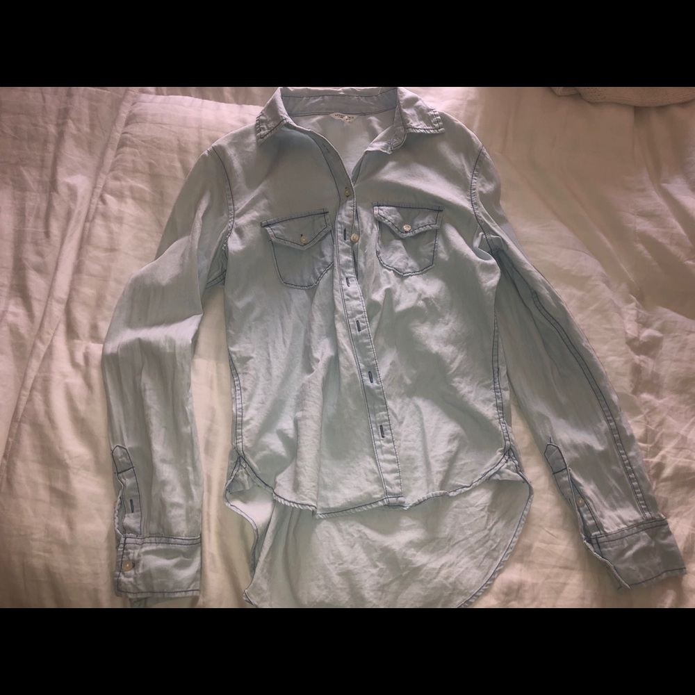 aeropostale button up blouse